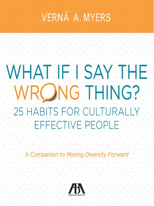 Cover image for What if I Say the Wrong Thing?
